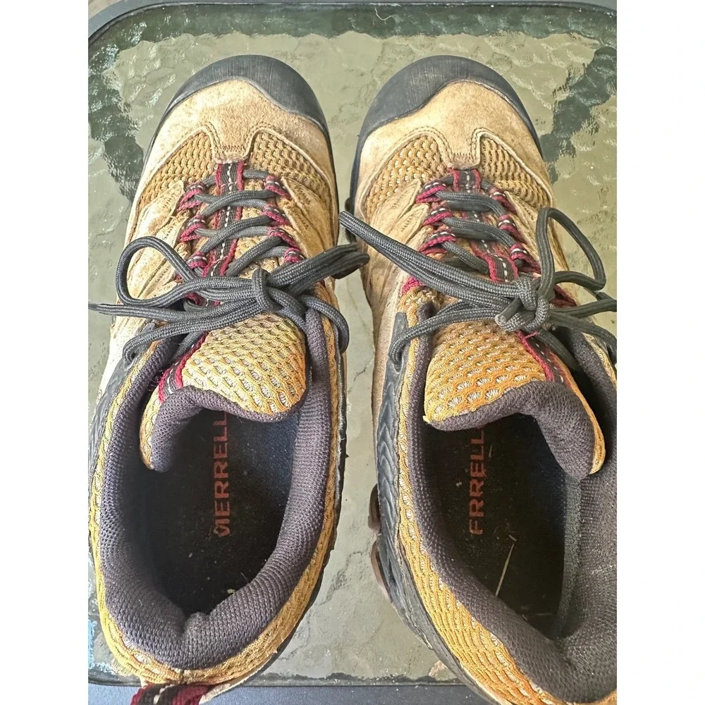 Merrell Chameleon 7 Limit‎ Mid Waterproof Hiking Shoes Woman's Size 7.5
